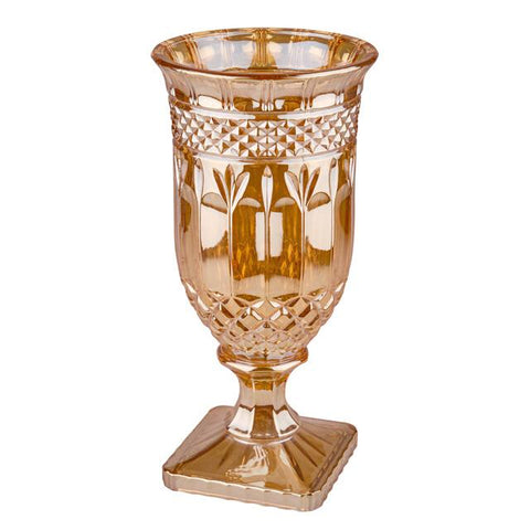 Elia Glass Vase Gold Large