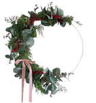 Eucalyptus and Berry Moon Wreath