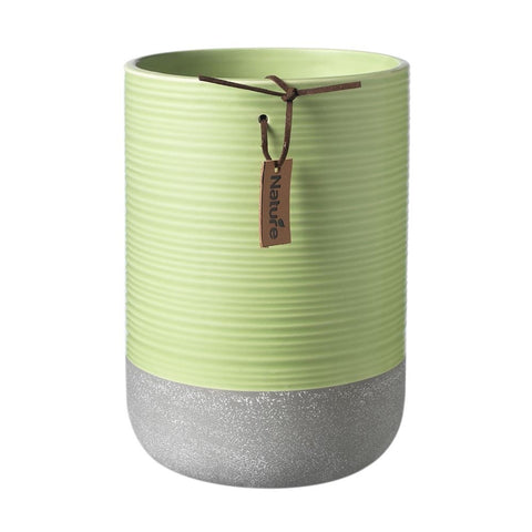 Evie Vase Lettuce Green - Flowers Box London
