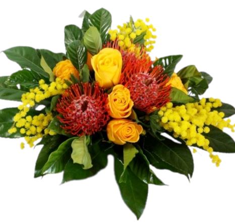 Exotic and Mimosa Bouquet