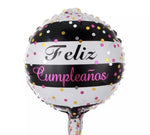 Feliz Cumpleaños Spanish Balloons 10inch