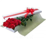 Fifteen Red Roses Luxury Box