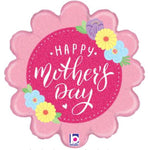 Flower Shape 18 nich Balloon Happy Mother's Day
