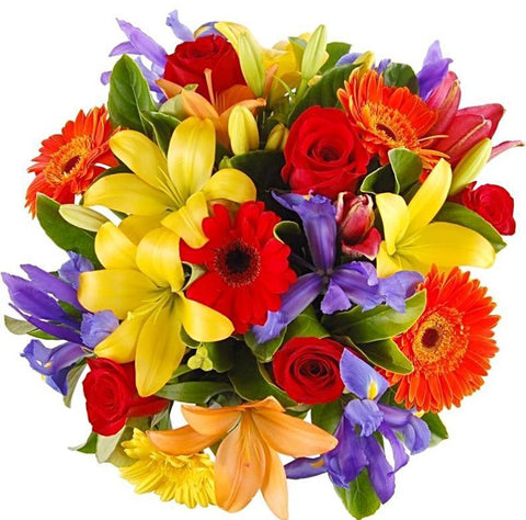 Flowers Wave Bouquet - Flowers Box London