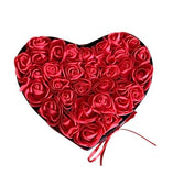Foam Rose Large Heart Box - Flowers Box London