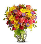Fortnightly Colorful Seasonal Flowers Subscription - Flowers Box London