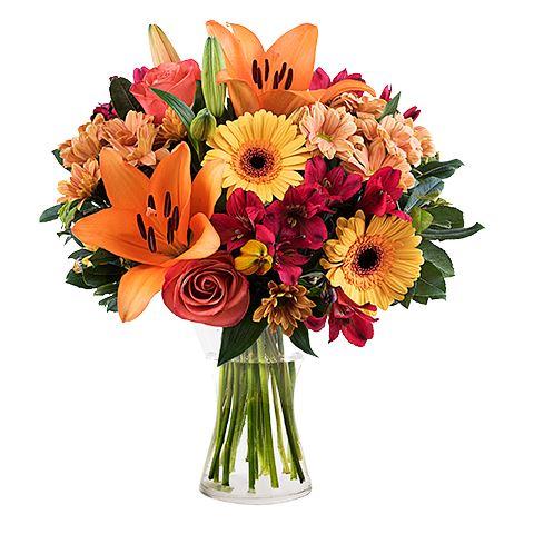 Fortnightly Colorful Seasonal Flowers Subscription - Flowers Box London