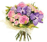 Fragrant Purple And Pink Bouquet