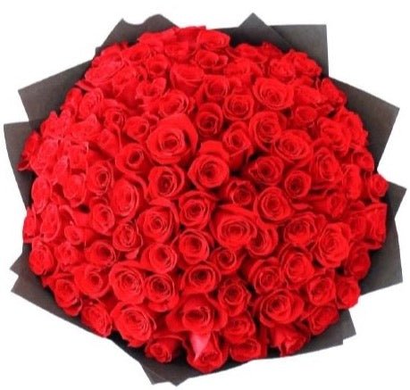 Freedom Roses Bouquet - Flowers Box London