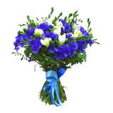Freesias and Cornflowers Bouquet