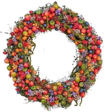 Fruit Autumn Wreath - Flowers Box London