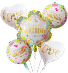 Garden Forest Birthday Foil Balloons Gift Set 18 Inch