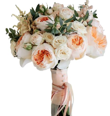 Garden Roses Bridal Bouquet