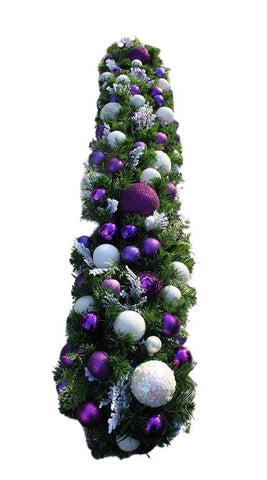 Garland with Purple