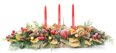 Glamour Christmas Centerpieces