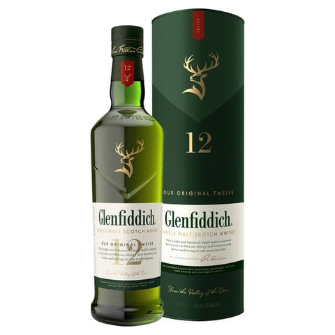 Glenfiddich 12Yo Single Malt Scotch Whisky 70Cl - Flowers Box London