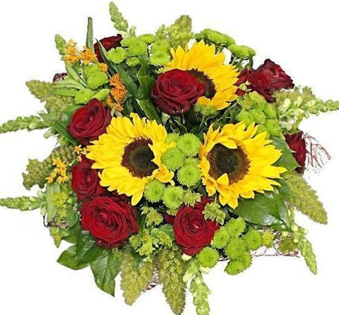 Golden Moment Bouquet - Flowers Box London