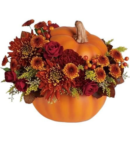 Gorgeous Pumpkin - Flowers Box London