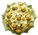 Green Ferrero Rocher Chocolate Bouquet