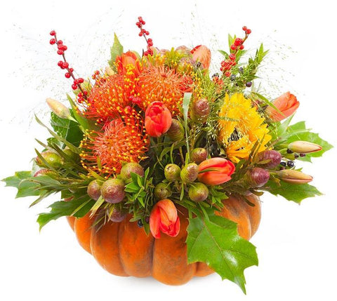 Halloween Flower Arrangement