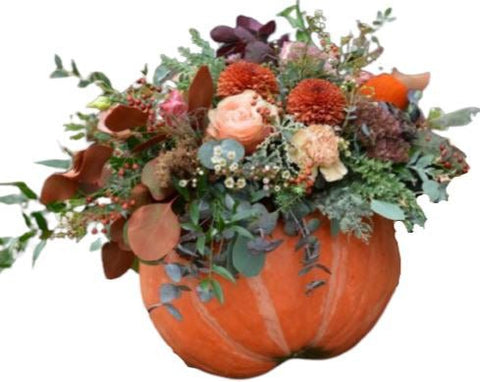 Halloween Vintage Pumpkin - Flowers Box London