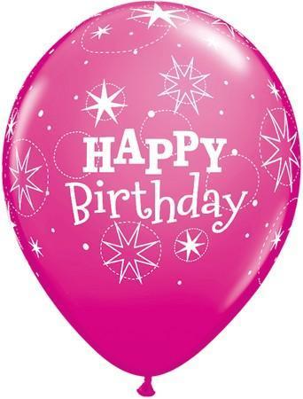 Happy Birthday Balloon - Flowers Box London