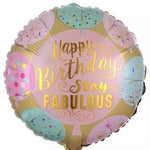 Happy Birthday Fabulous Balloon 18inch