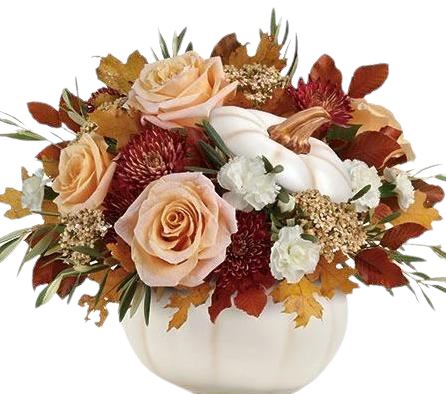 Harvest Charm Pumpkin - Flowers Box London