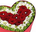 Heart in Heart Flowers Box