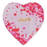 Heart - Shaped Luxury Box of Lindt Lindor Milk Hearts - Flowers Box London