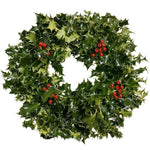 Holly Christmas Wreath - Flowers Box London