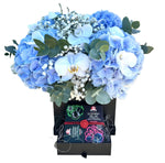 Hydrangea Splendor: Flowers and Japanese Products Gift Set