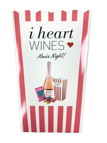 I heart Wine Movie Night! Prosecco and Sweets Set