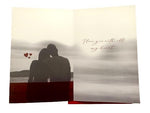 I Love Valentines Card A4 - Flowers Box London