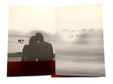 I Love Valentines Card A4 - Flowers Box London