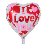 I Love You Hugs & Kises Heart Balloon (18 inch)