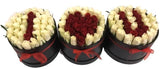 I Love You Trio Luxury Box - Flowers Box London