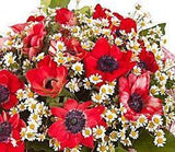 Impressive Red Bouquet - Flowers Box London