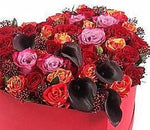 In Autumn Tones Heart Box