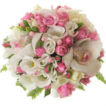 In Pink Pearls Bridal Bouquet