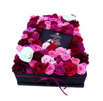 Japanese Drop with Elegant Rose Arrangement Box