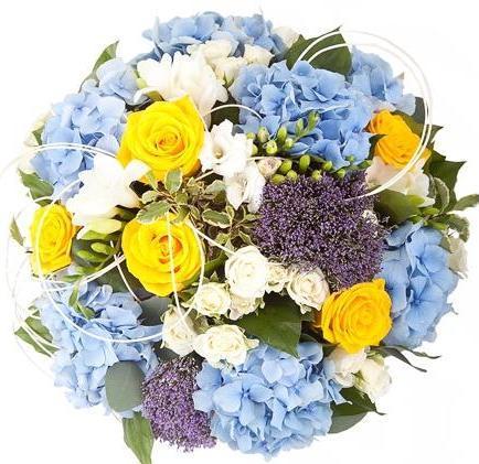 Lapis Bouquet - Flowers Box London