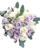 Lavender Bridal Bouquet - Flowers Box London