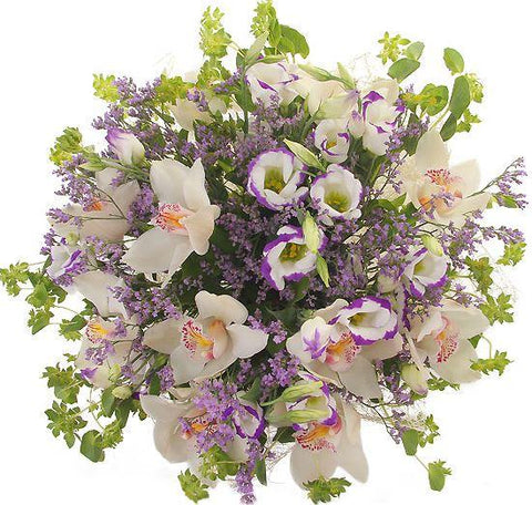 Lavender Clouds Bouquet - Flowers Box London