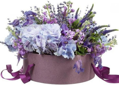 Lavender Field Box - Flowers Box London