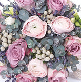 Lavender Romance Bouquet - Flowers Box London