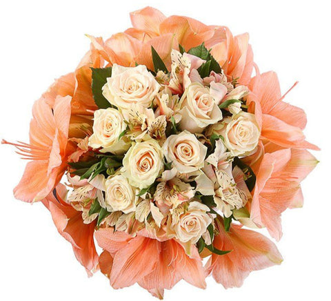 Light Peach Bouquet