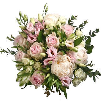 Light Pink Alabaster Bouquet - Flowers Box London