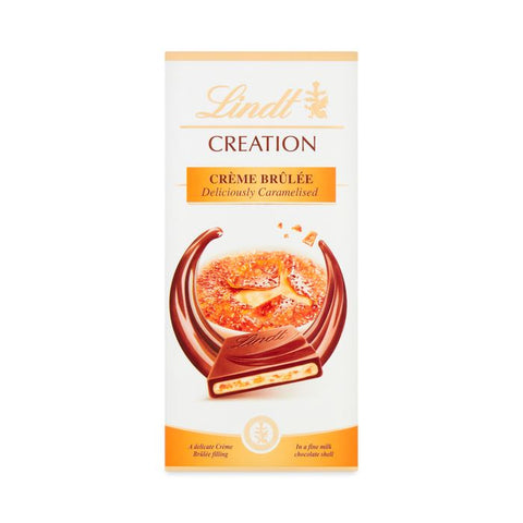 Lindt CREATION Creme Brulee Bar 150g