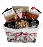 Lindt Hamper with Flowers - Flowers Box London